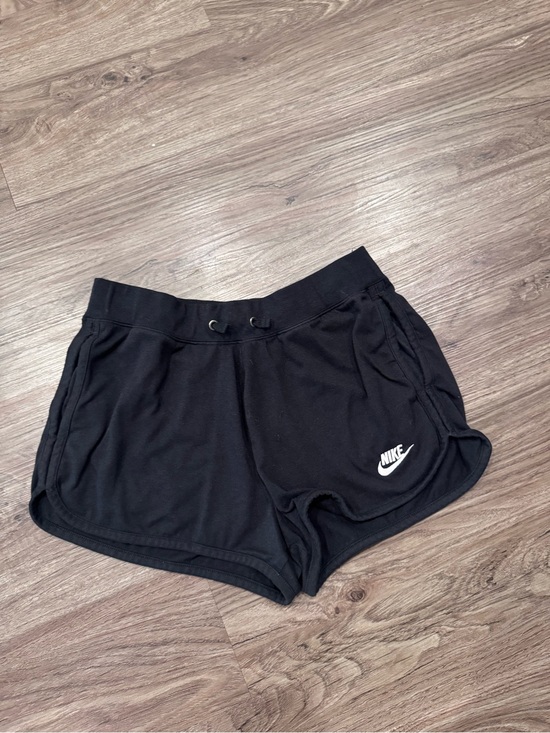Nike Pants - Nike Black Women's Athletic Shorts with White Logo